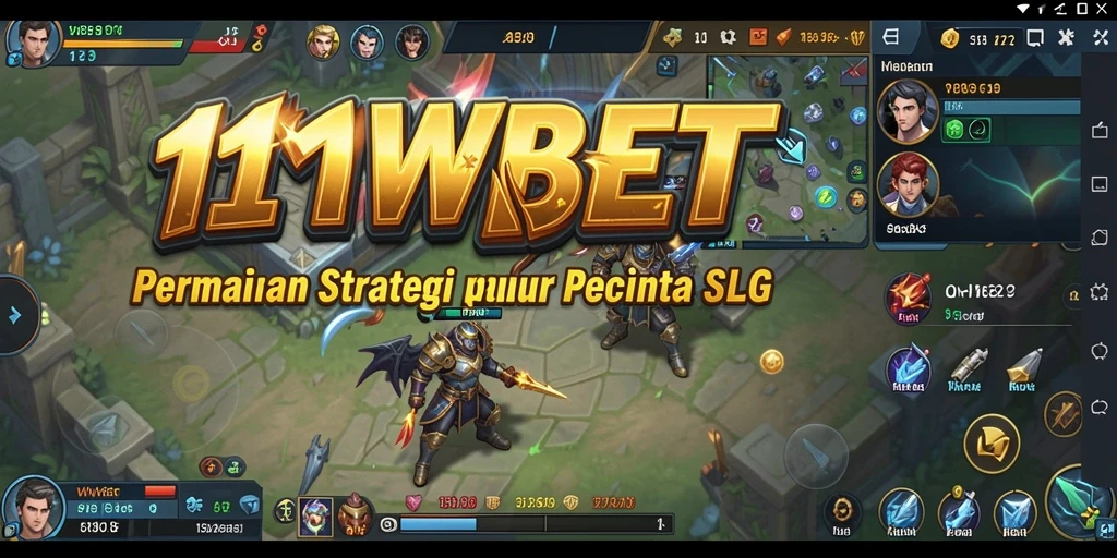 Screenshot gameplay 11WBET dengan karakter dan strategi menarik.
