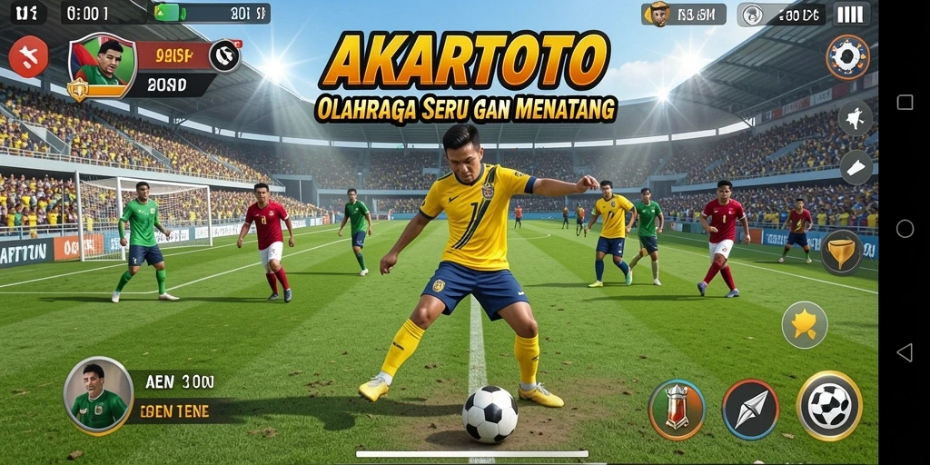 Tampilan menarik dari gameplay <strong>AKARTOTO</strong> yang penuh aksi.