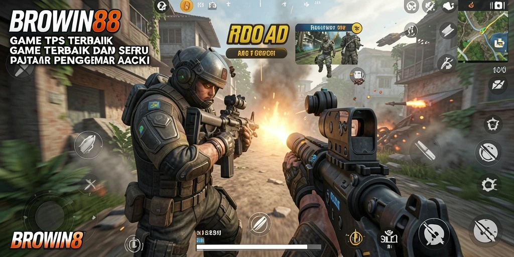 Tampilan gameplay seru dan dinamis di <strong>BROWIN88</strong>