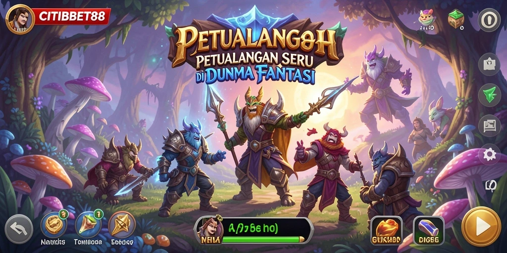 Tampilan menarik dari gameplay CITIBET88 di dunia petualangan.