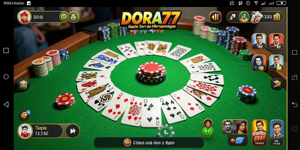 Tampilan gameplay DORA77 yang seru dan menarik untuk dimainkan.
