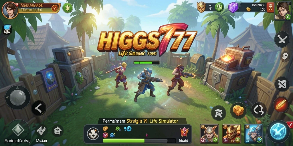 Tampilan gameplay HIGGS777 yang menarik dan penuh strategi.