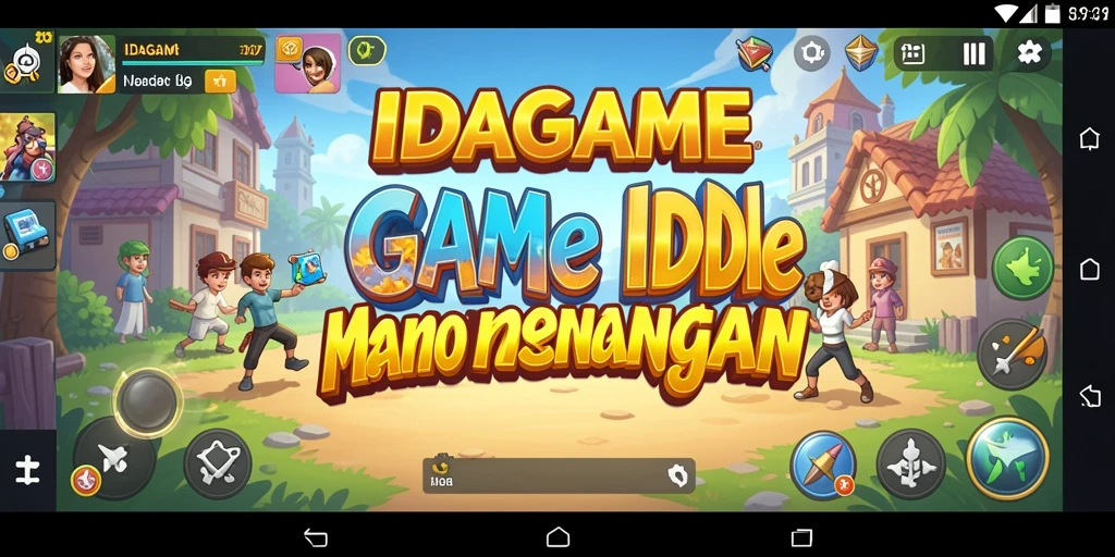 Tampilan gameplay <strong>IDAGAME</strong> yang mengasyikkan dan menenangkan.