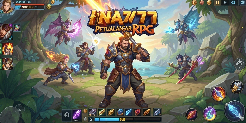 Tampilan gameplay INA777 yang menakjubkan dan seru.