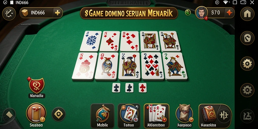 Tampilan gameplay <strong>IND666</strong> yang menarik dan interaktif di layar ponsel.