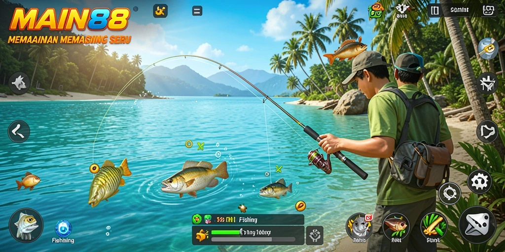 Tangkapan ikan yang memukau dalam game MAIN88.