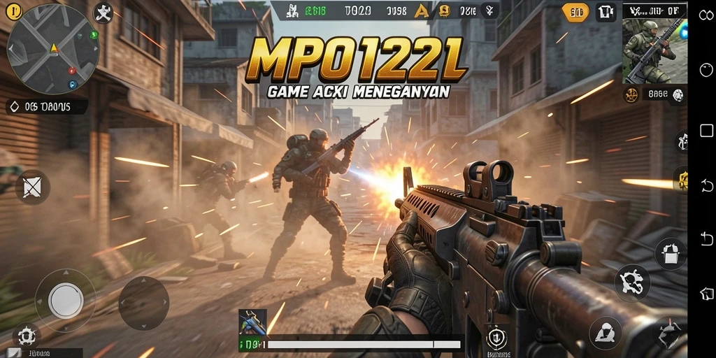 Tampilan gameplay seru dalam MPO1221 dengan aksi menegangkan.