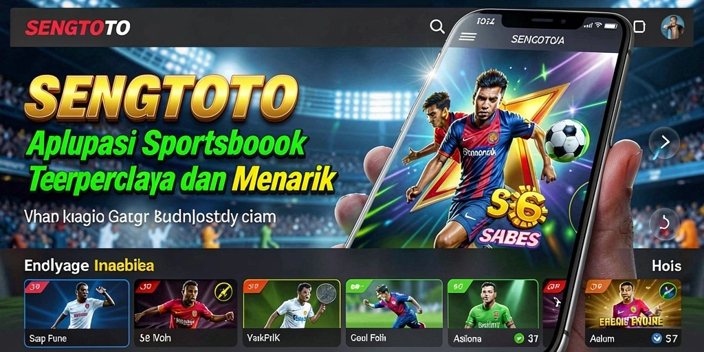 Tampilan utama SENGTOTO yang menarik dengan berbagai pilihan taruhan.