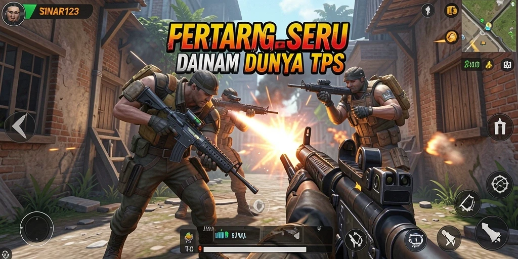 Tangkapan layar SINAR123 menunjukkan intensnya pertempuran TPS yang seru.