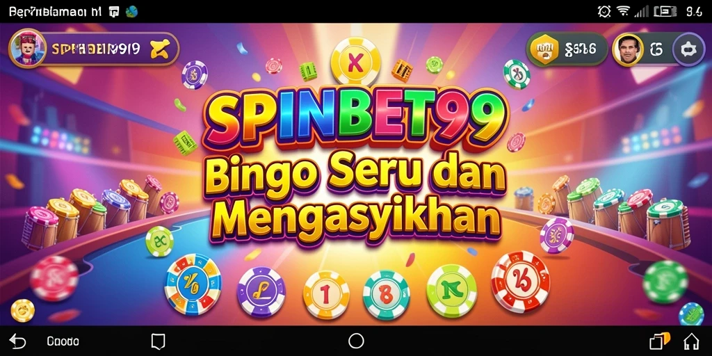Tampilan gameplay Bingo yang menarik dalam SPINBET99.