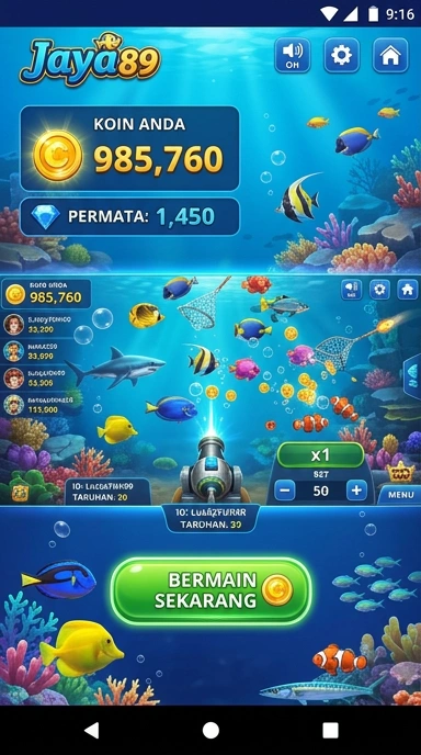 Screenshot saat mengunduh aplikasi di jaya89 dengan proses yang cepat.